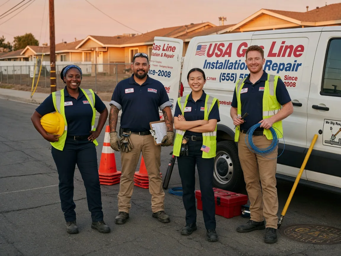 Gas Line Installation company in Perry, IA